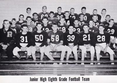 1962 8th Grade Football Team